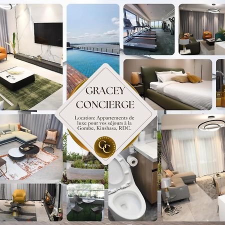 Gracey Concierge Apartments - Avenue Uvira Kinshasa Eksteriør bilde